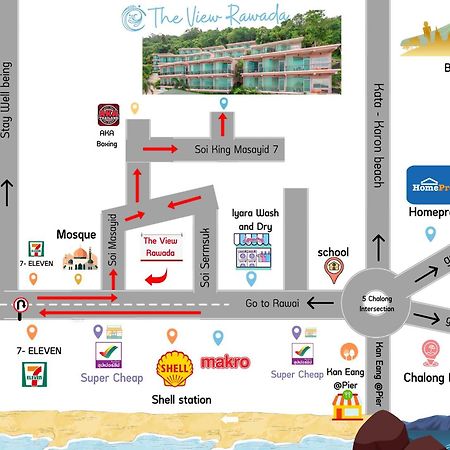 Hotel The View Rawada Phuket Rawai Zewnętrze zdjęcie